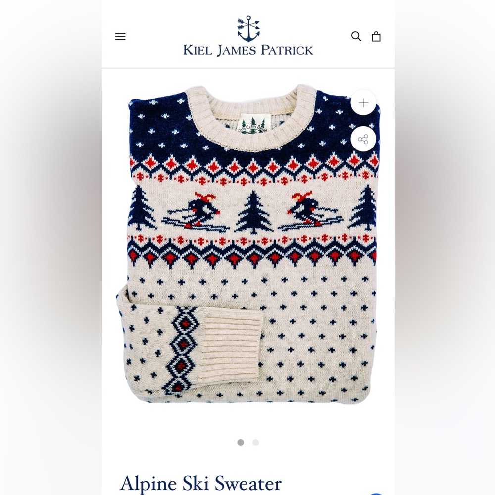 NEW IN PACKAGING Kiel James Patrick Ski Sweater